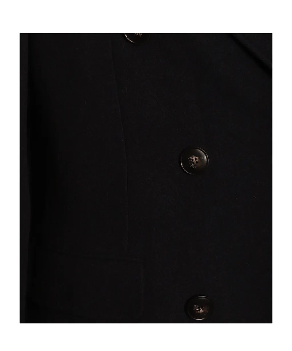 Canali Double-Breasted Long Coat