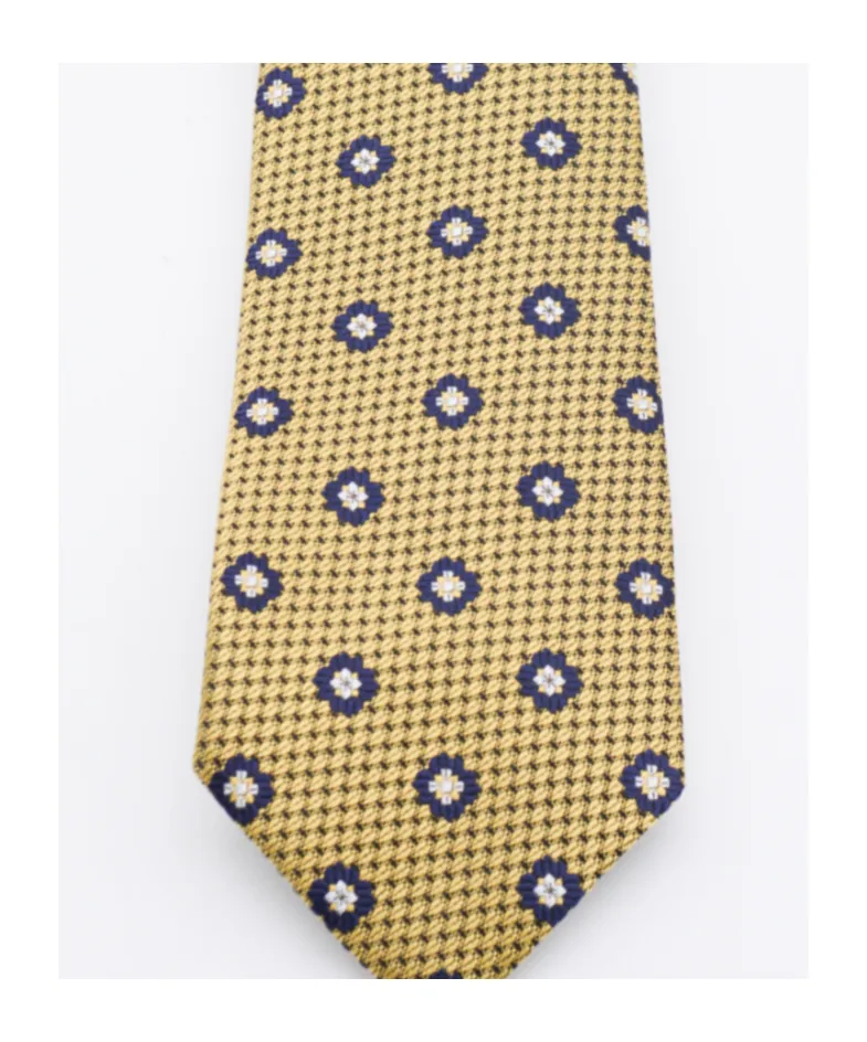 Zegna Floral Jacquard Pointed Tip Tie