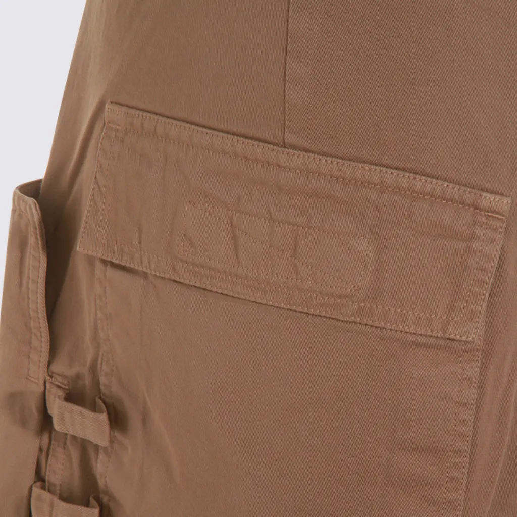 Rick Owens Drkshdw Stefan Wide Leg Cargo Pants
