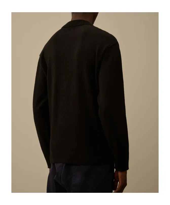 Logo-Patch Pocket Sweater