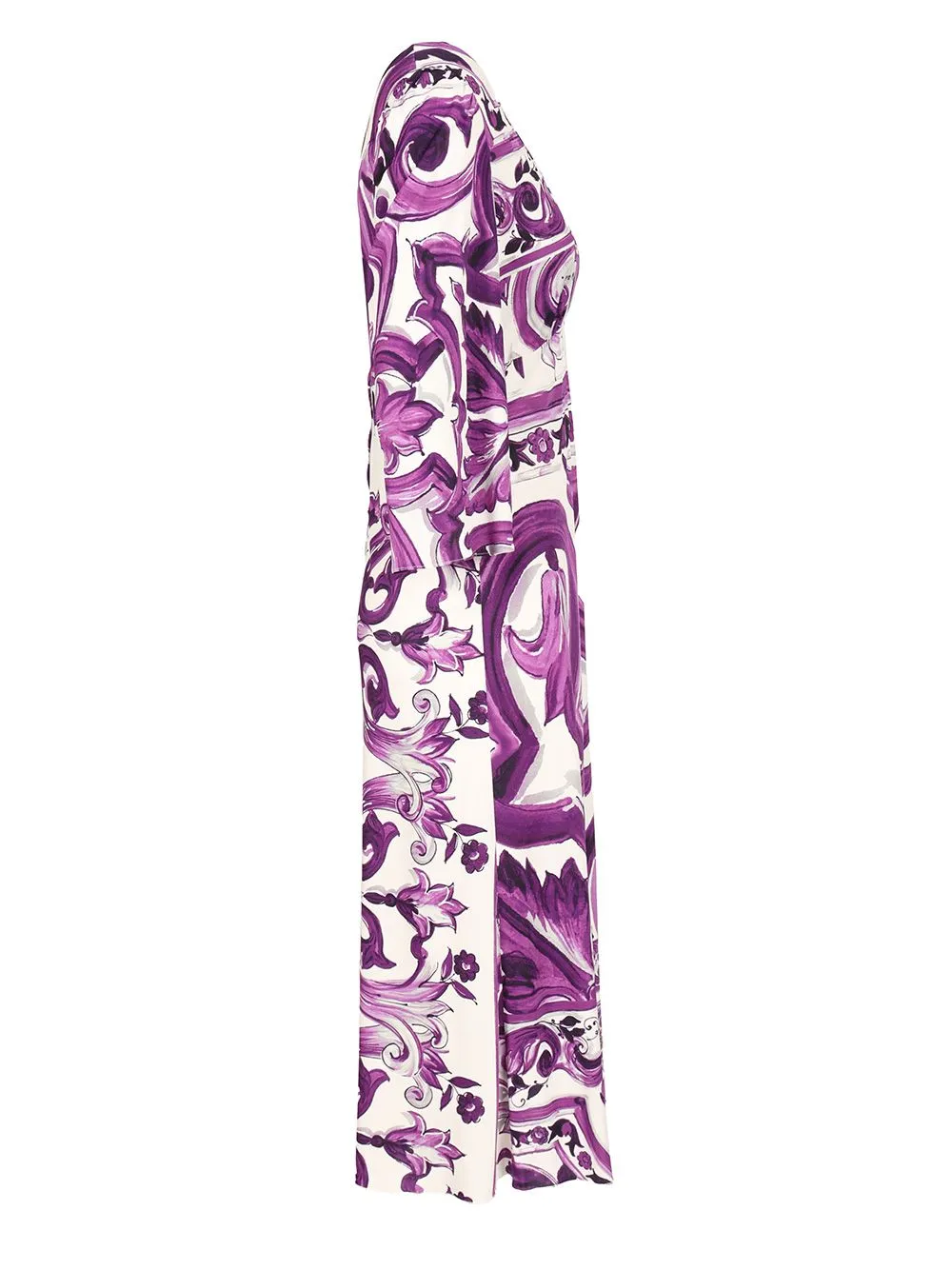 Maiolica-Print Dress