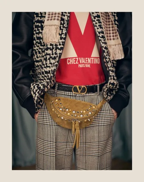 Valentino NellcÔTe Zip-Up Belt Bag