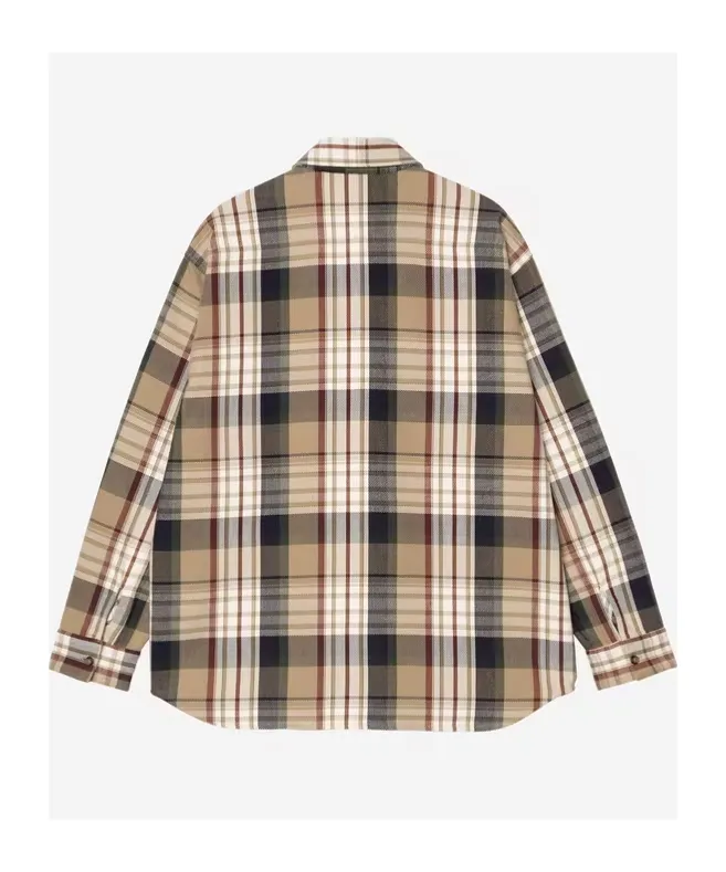 Carhartt Wip Logo Patch Checked Shirt