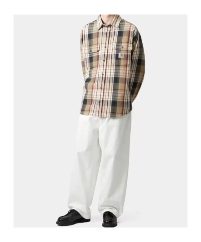 Carhartt Wip Logo Patch Checked Shirt