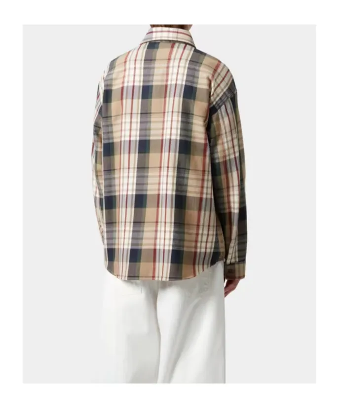 Carhartt Wip Logo Patch Checked Shirt