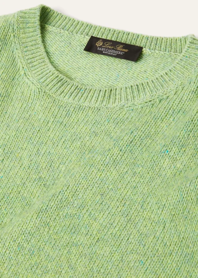 Loro Piana Long Sleeved Crewneck Knitted Jumper