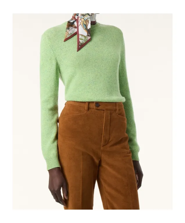 Loro Piana Long Sleeved Crewneck Knitted Jumper