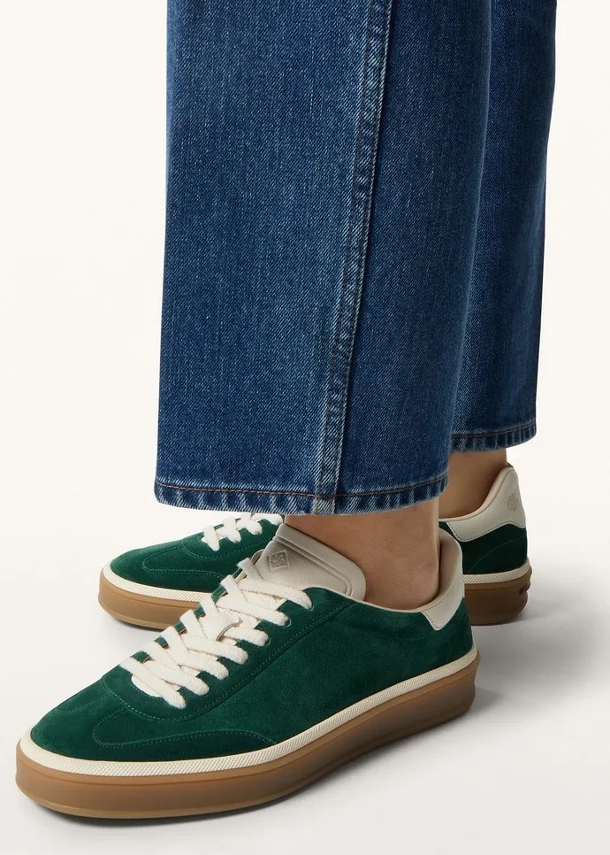 Loro Piana Low-Top Lace-Up Sneakers