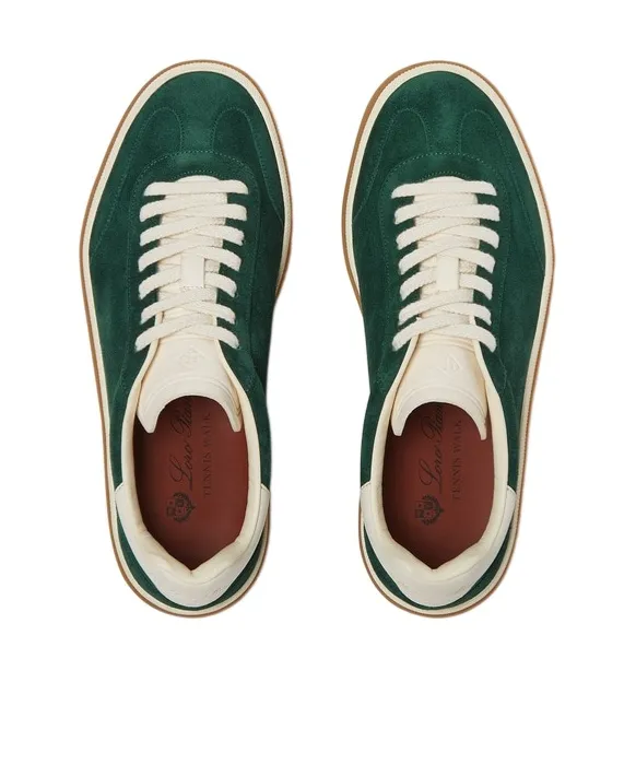 Loro Piana Low-Top Lace-Up Sneakers