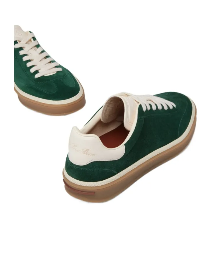 Loro Piana Low-Top Lace-Up Sneakers