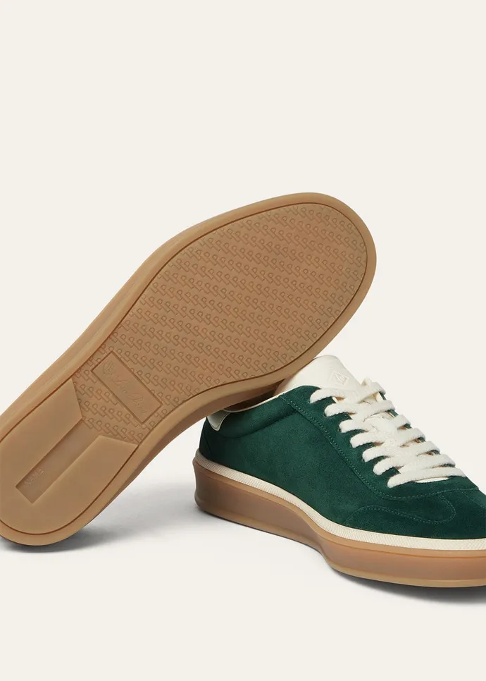 Loro Piana Low-Top Lace-Up Sneakers