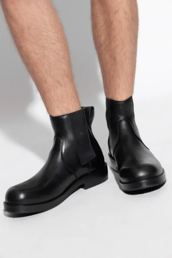 Round Toe Chelsea Boots
