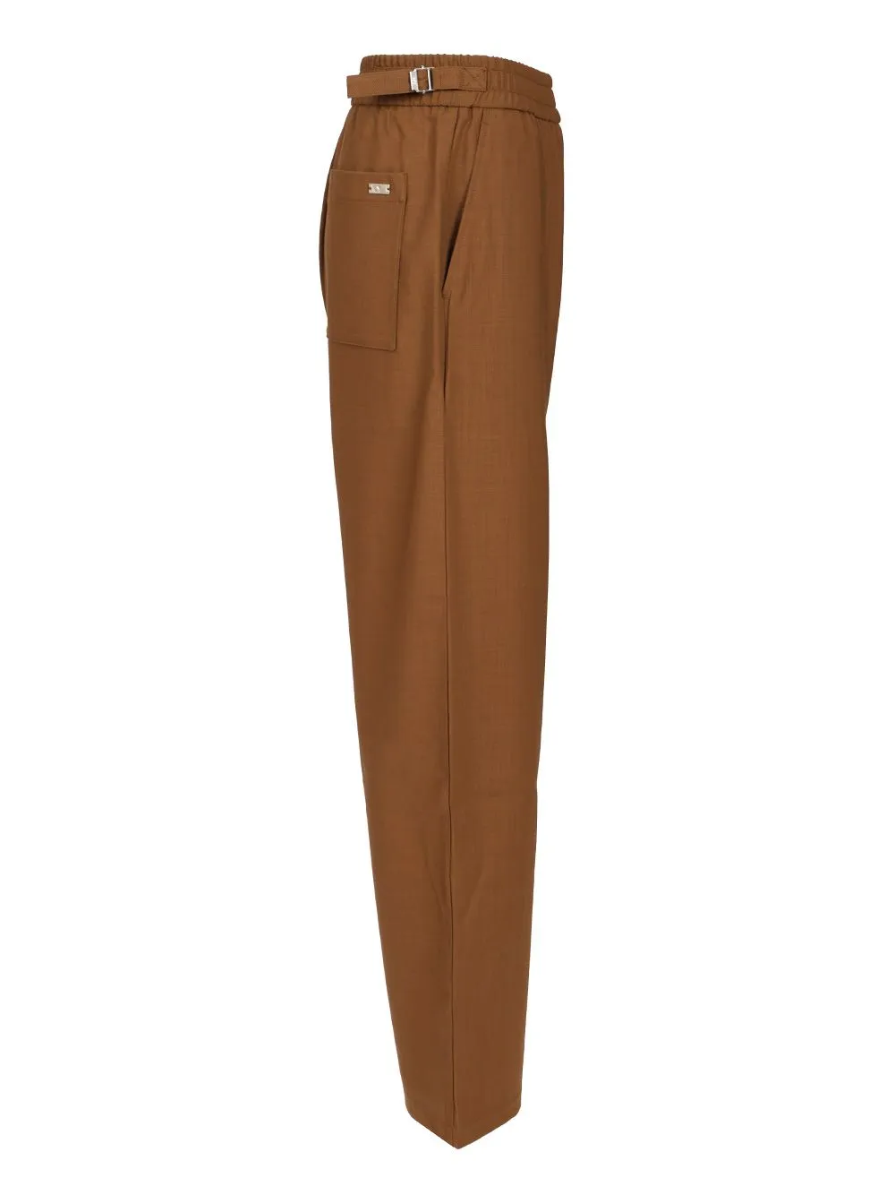 Elastic Waist Casual Pants