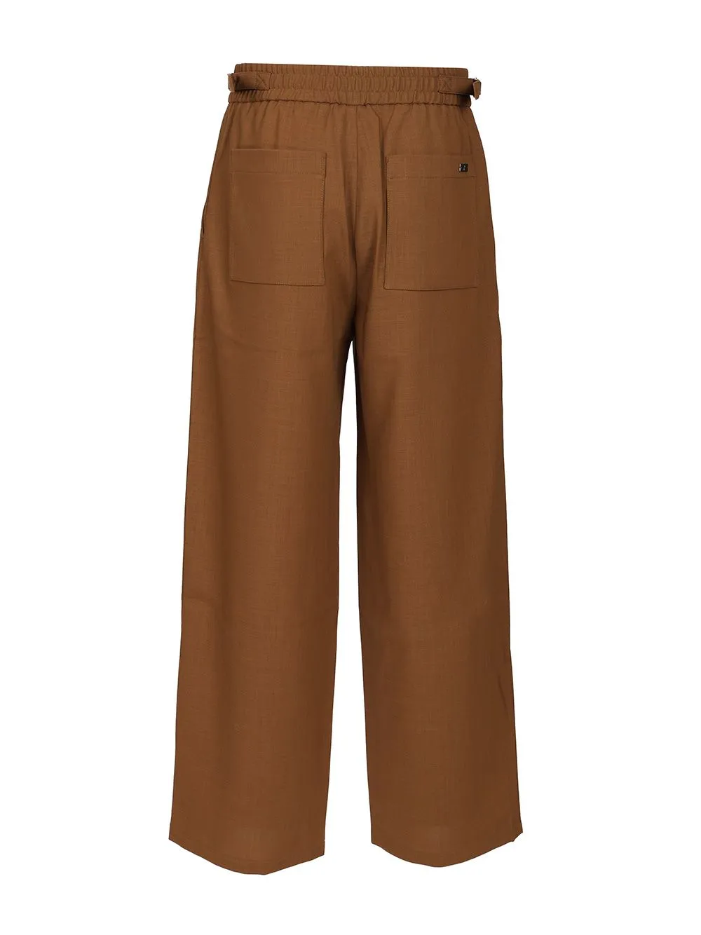 Elastic Waist Casual Pants