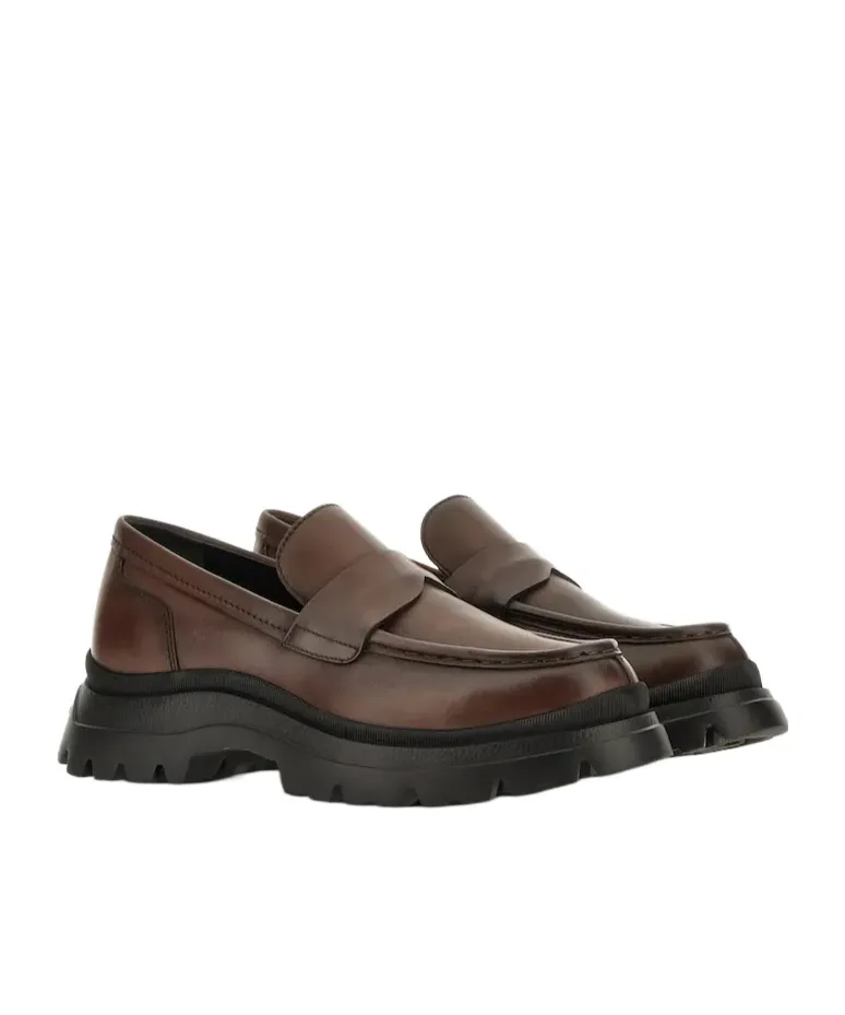Hogan H692 Round-Toe Loafers