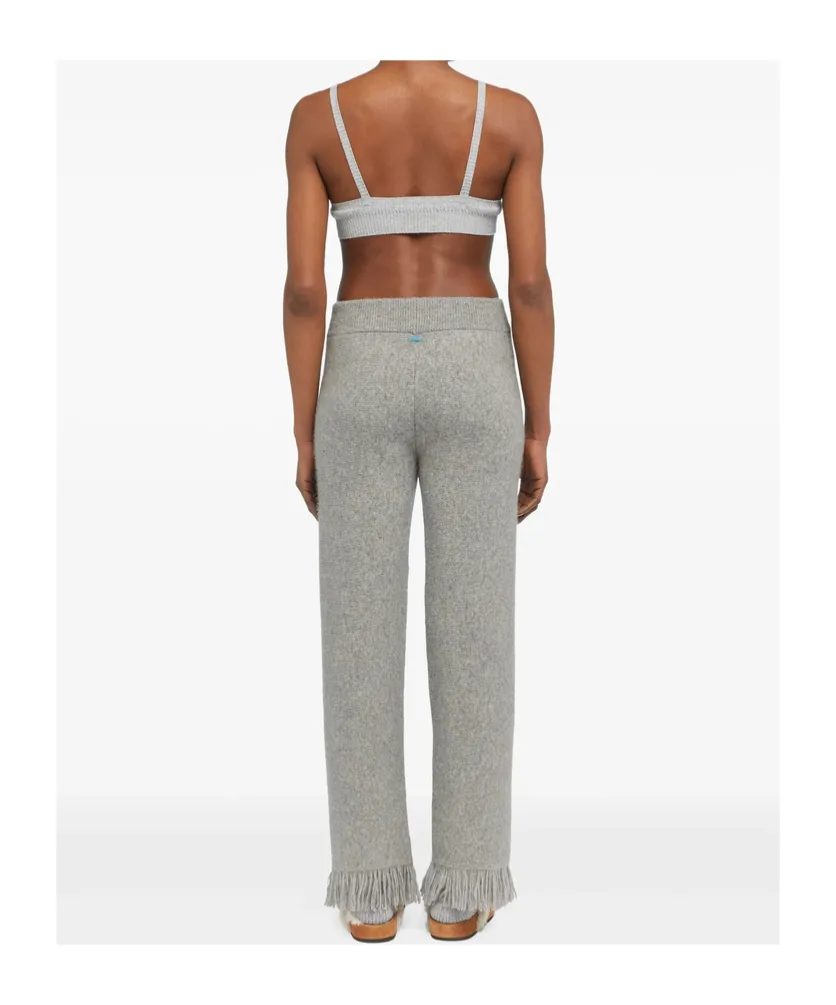 Finest Fringed-Hem Trousers