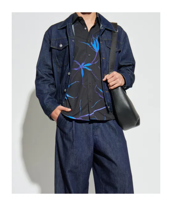 Lapel Long Sleeve Casual Jacket