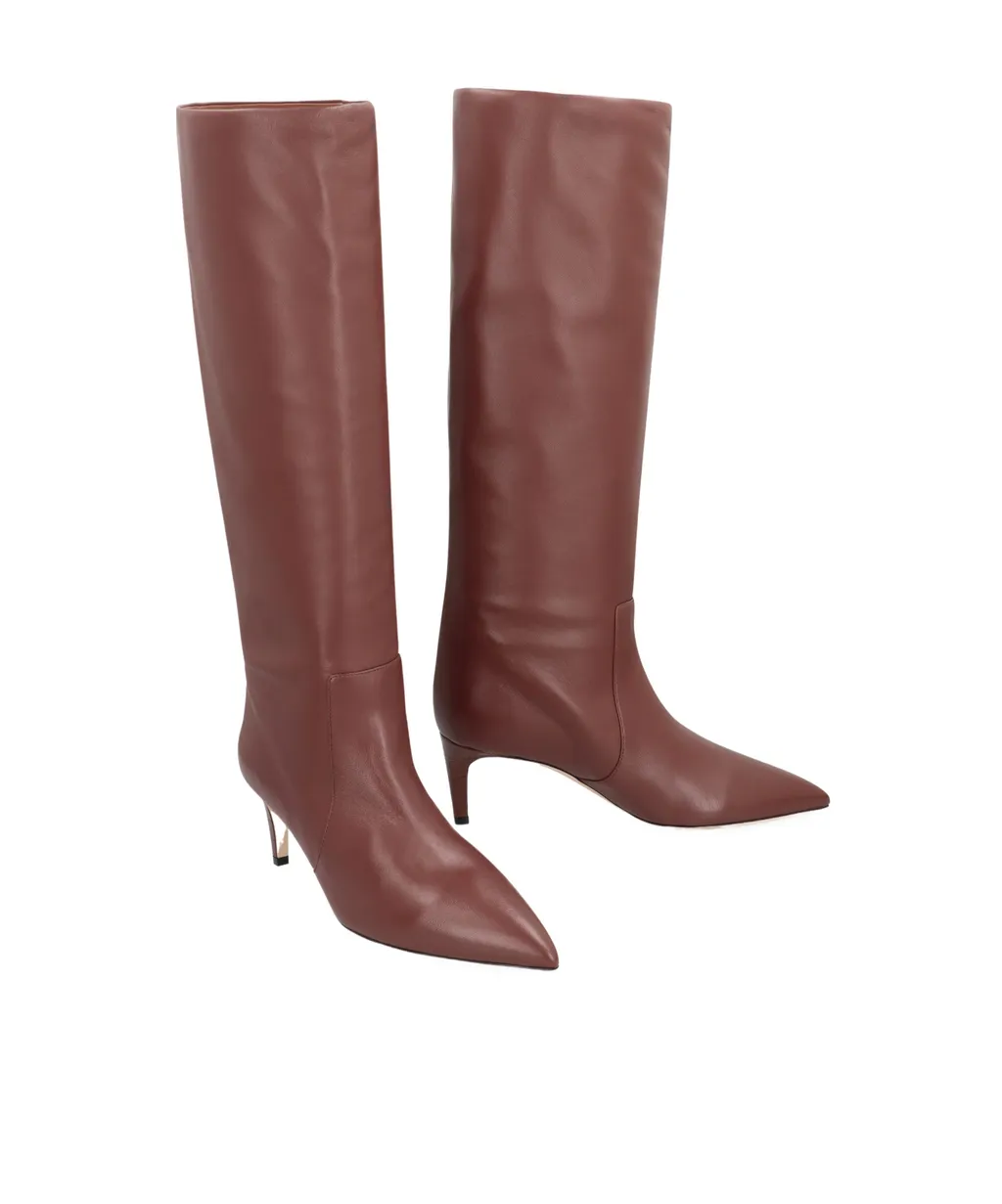 Paris Texas Pointed Toe Knee-High Boots