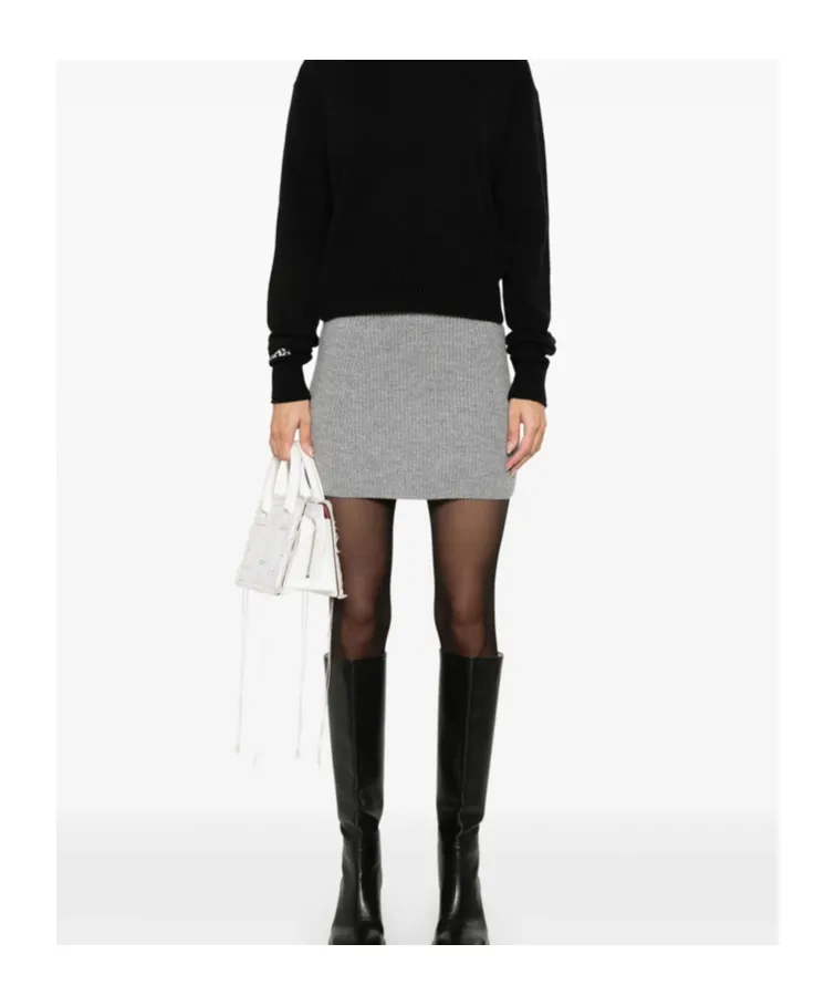 Ribbed Skirt