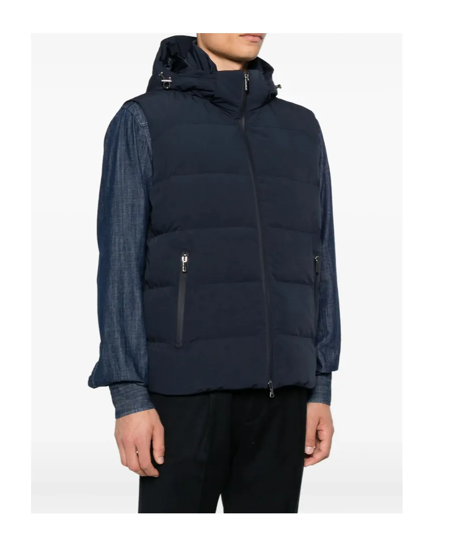 Hooded Quilted Vest