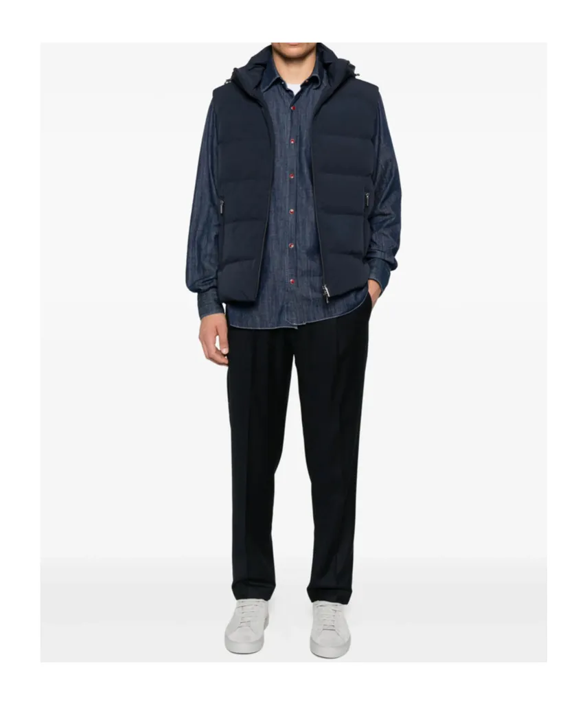 Hooded Quilted Vest