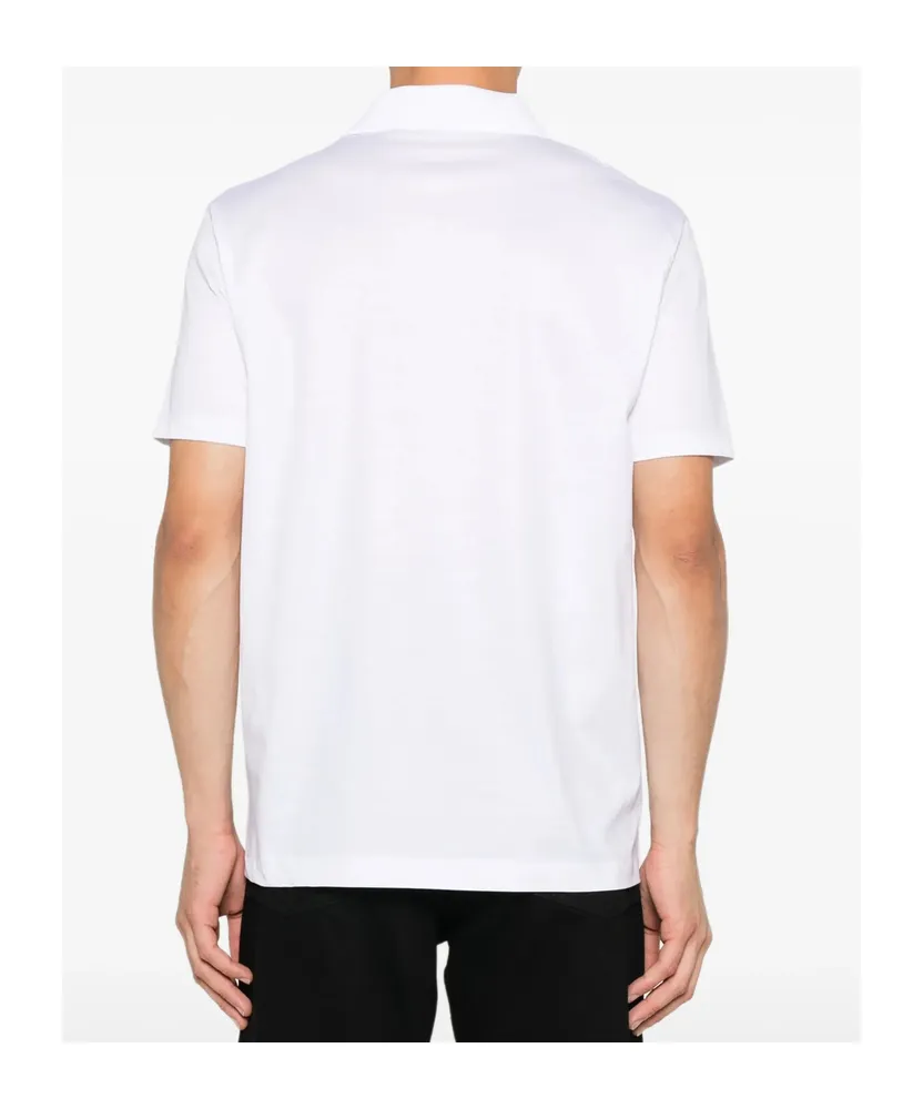 Embroidered Cotton Polo Shirt