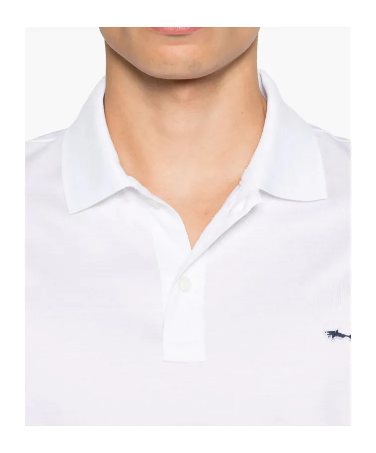 Embroidered Cotton Polo Shirt