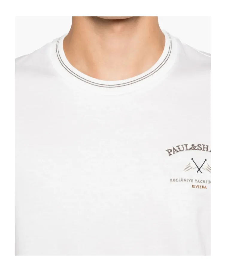 Logo-Embroidered Crew-Neck T-Shirt