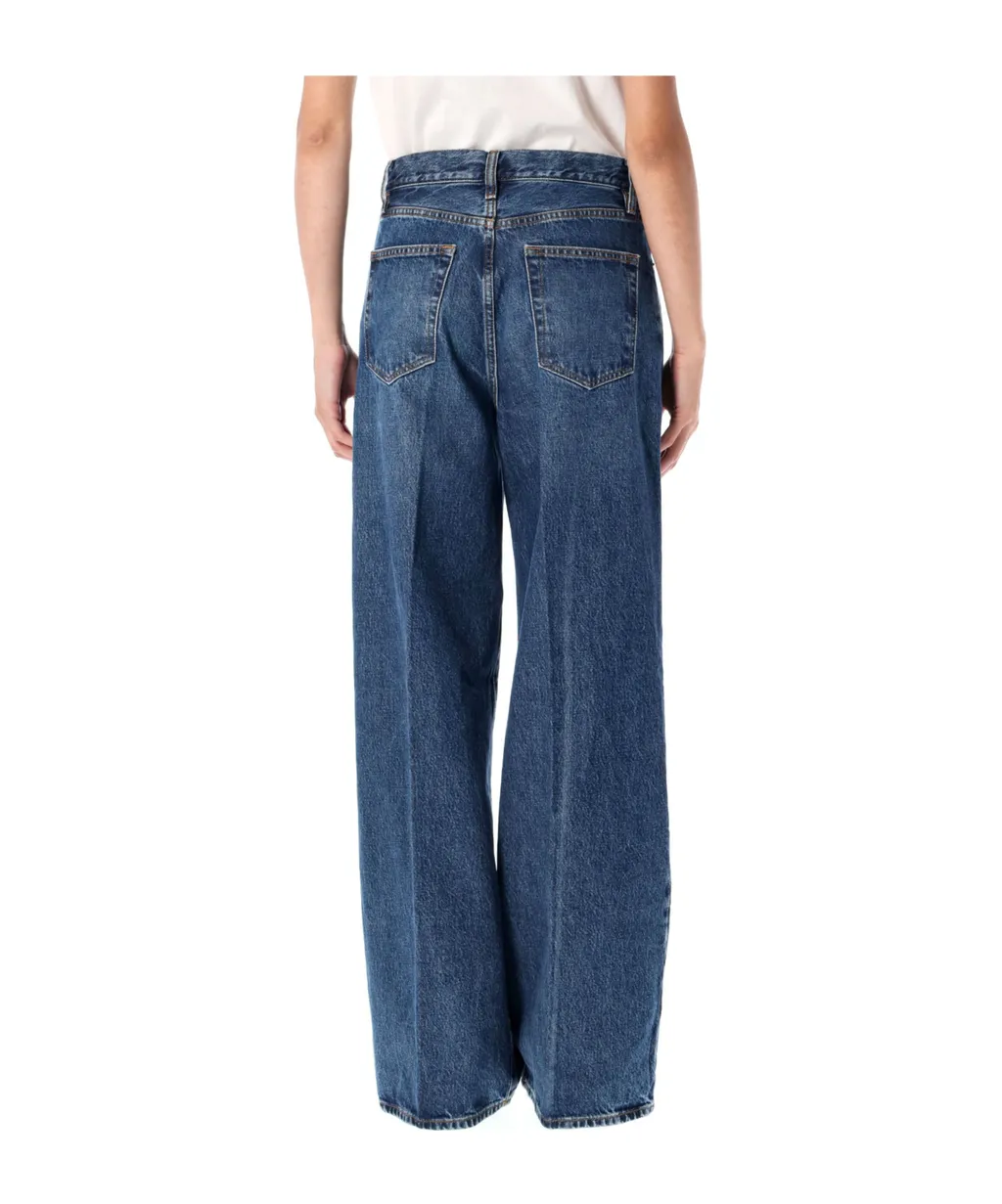 High-Rise Wide-Leg Jeans