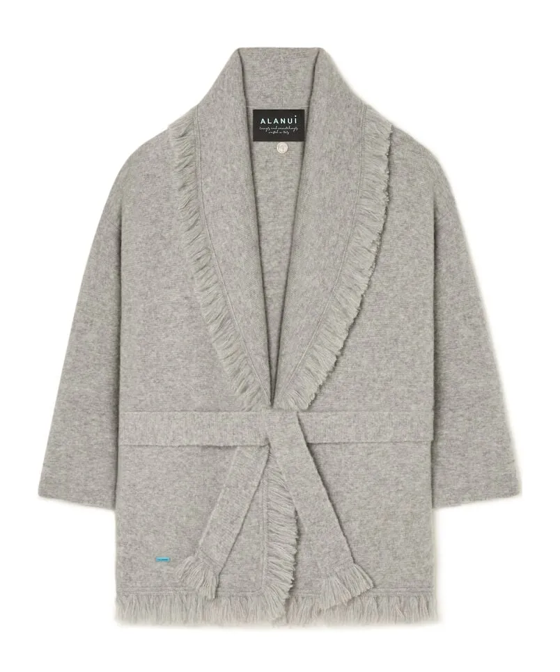 Finest Fringed Cardigan