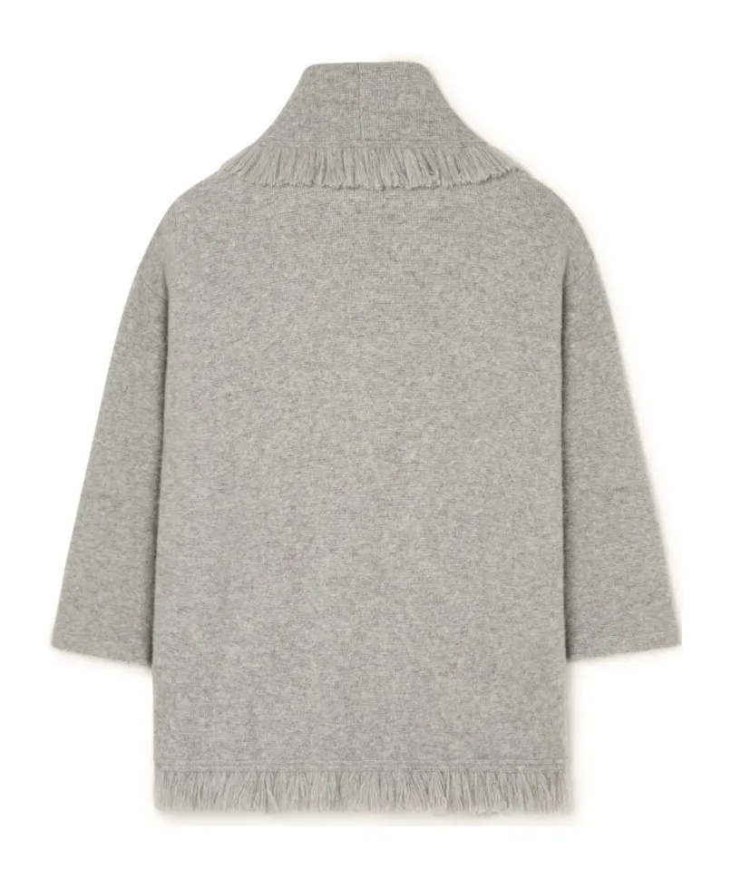 Finest Fringed Cardigan