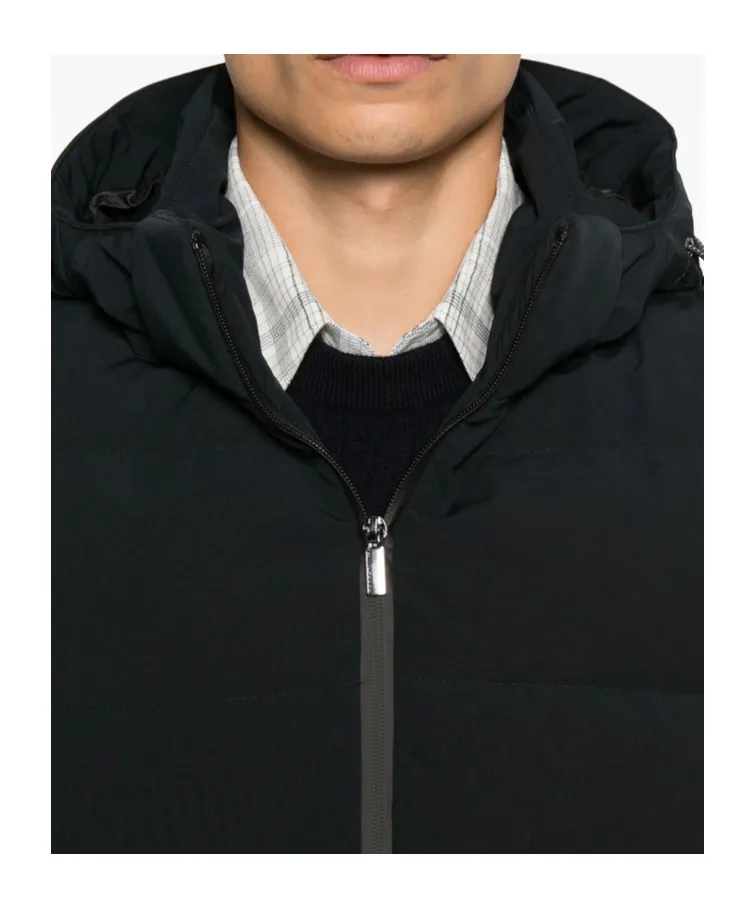 Hooded Quilted Vest