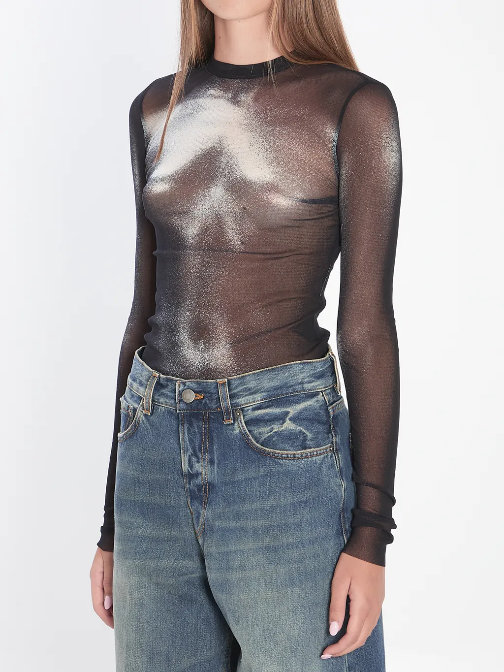 Body Dust Long-Sleeve Top