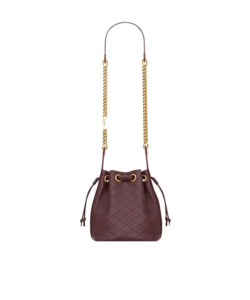 Cassandre Bucket Bag In Lambskin