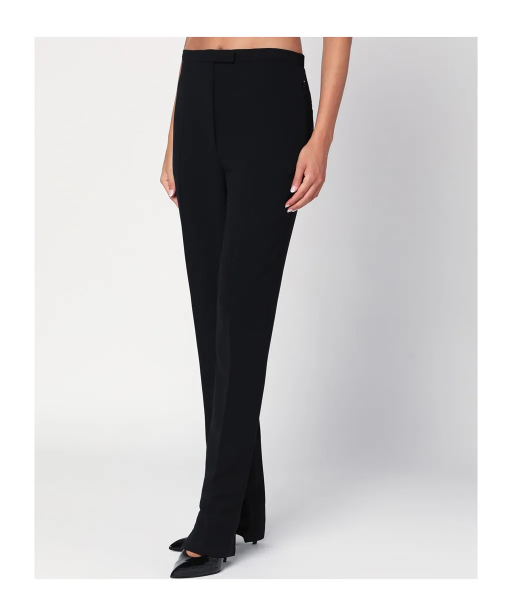 Trousers With Slits And Buttons
