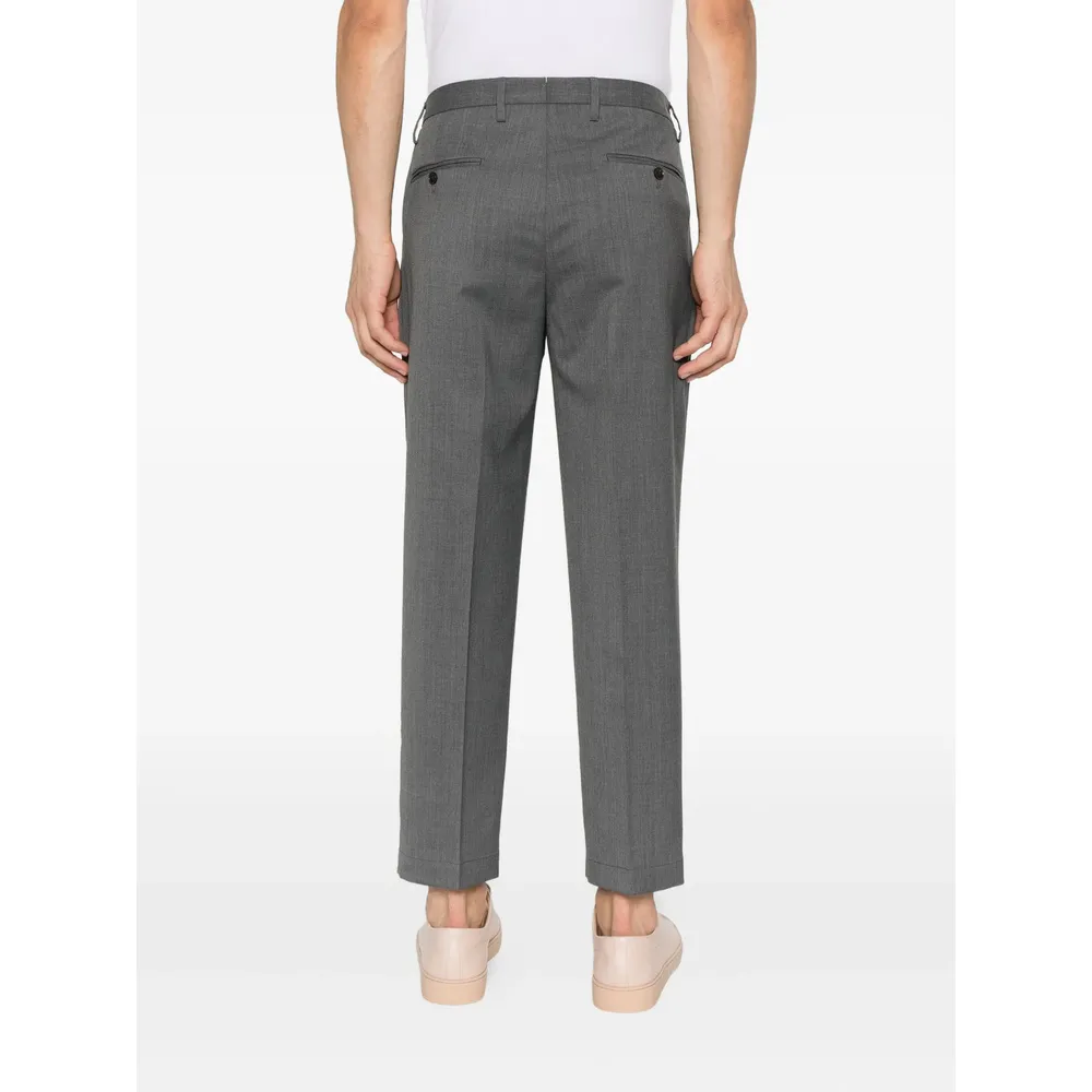 Pleated Details Casual Pants