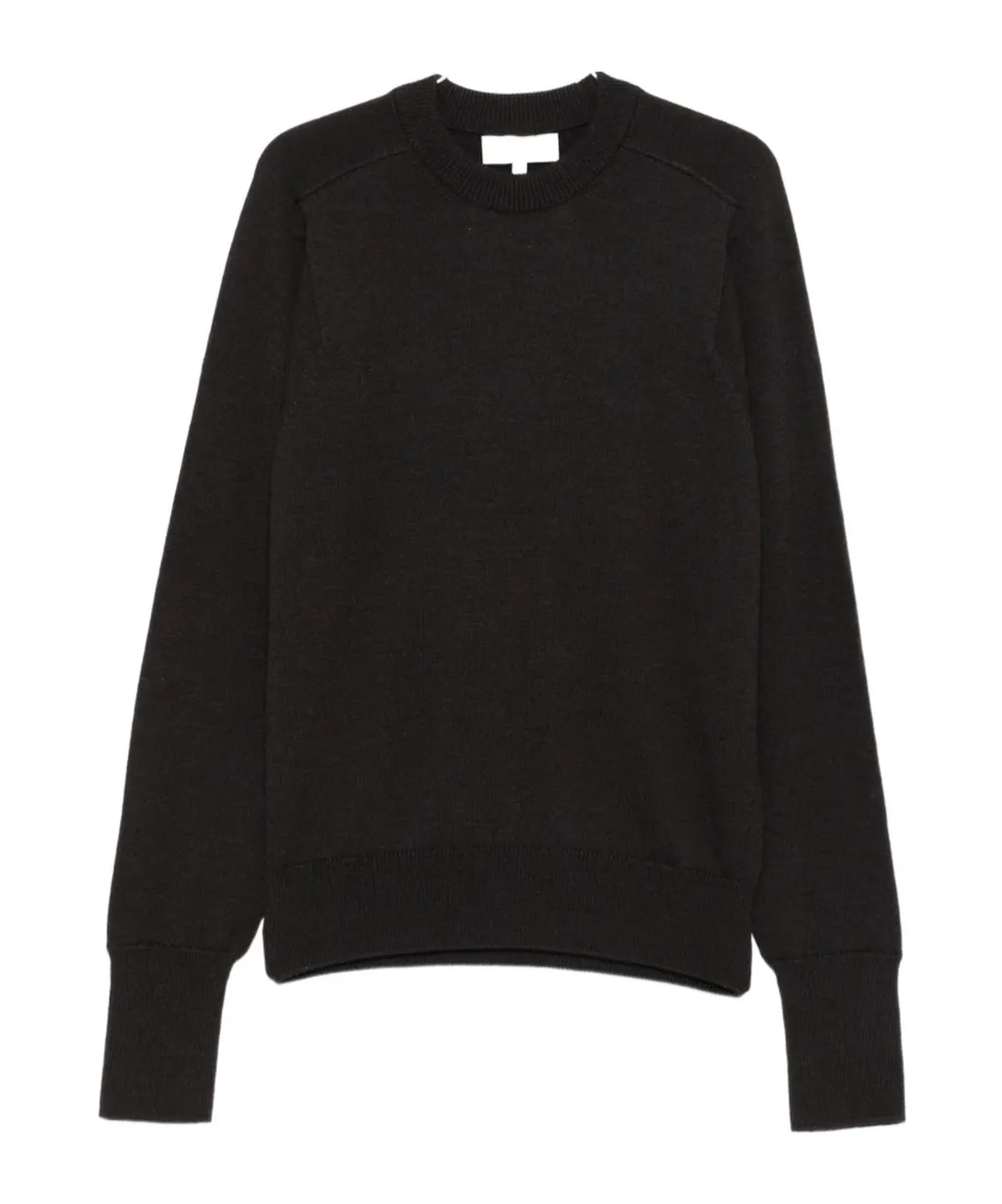 Crew Neck Wool Sweater