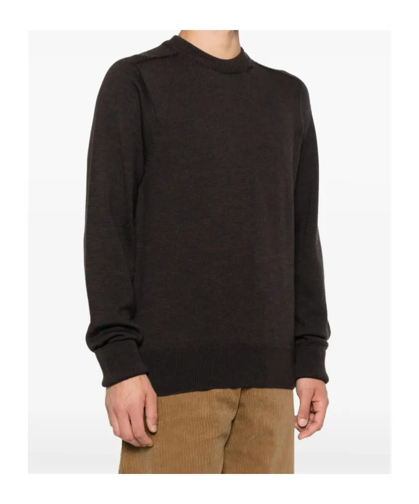 Crew Neck Wool Sweater