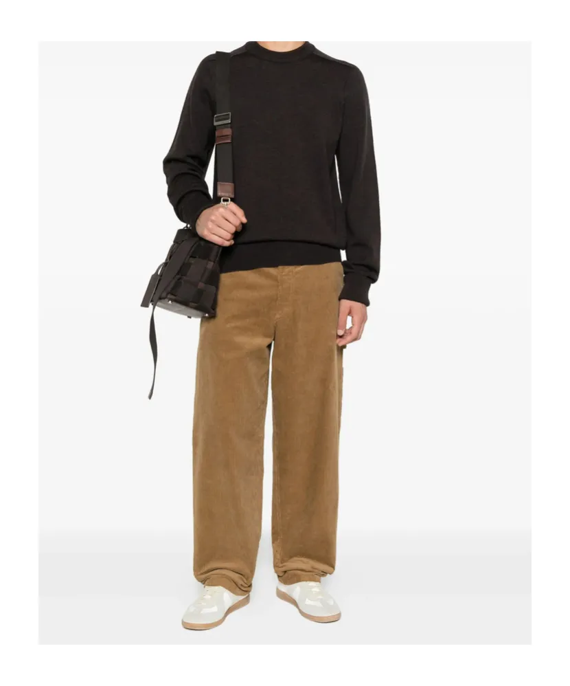 Crew Neck Wool Sweater
