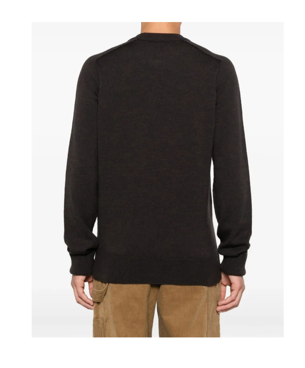 Crew Neck Wool Sweater