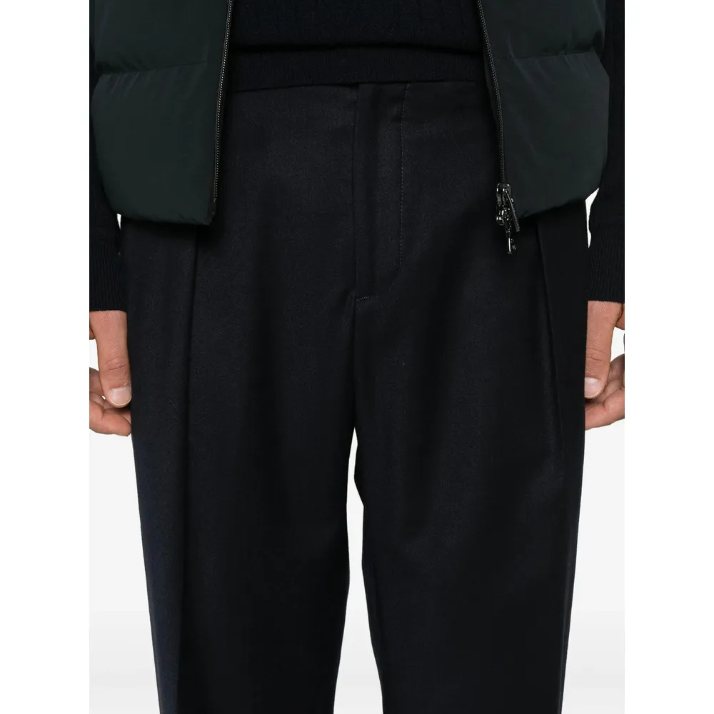 Pleated Details Casual Pants