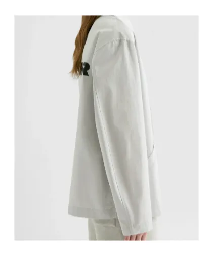 Logo-Print Cotton Taffeta Jacket