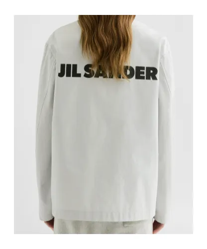 Logo-Print Cotton Taffeta Jacket