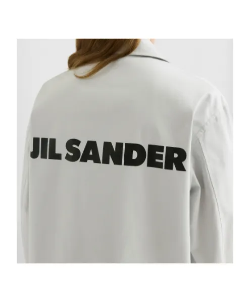 Logo-Print Cotton Taffeta Jacket