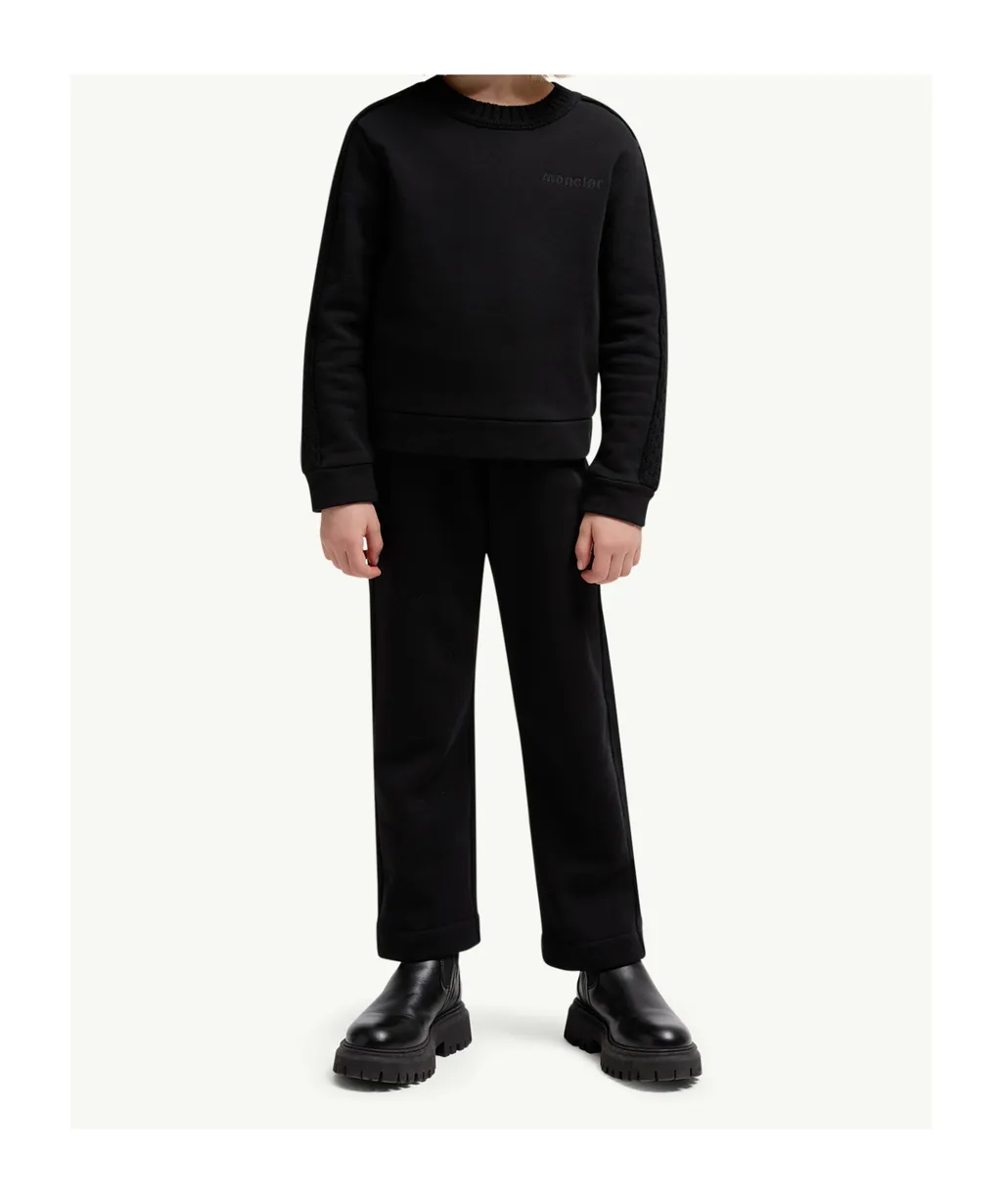 Wool-Trimmed Cotton Sweatsuit Set