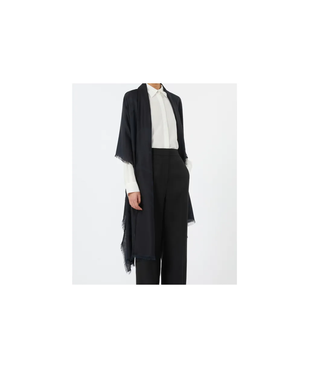 Jacquard Silk And Cotton Stole