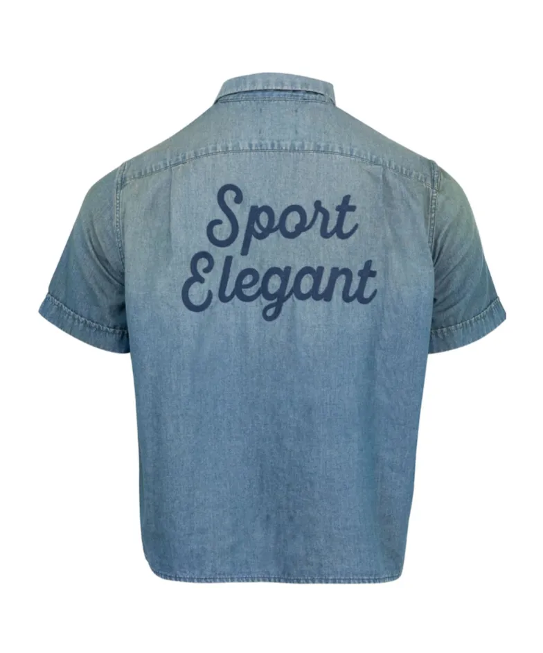 Gallery Dept. Bartz Distressed Denim Shirt