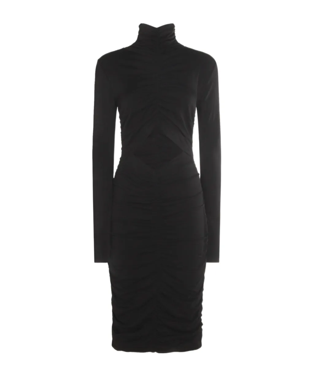 Thom Krom Cut-Out Long-Sleeved Dress