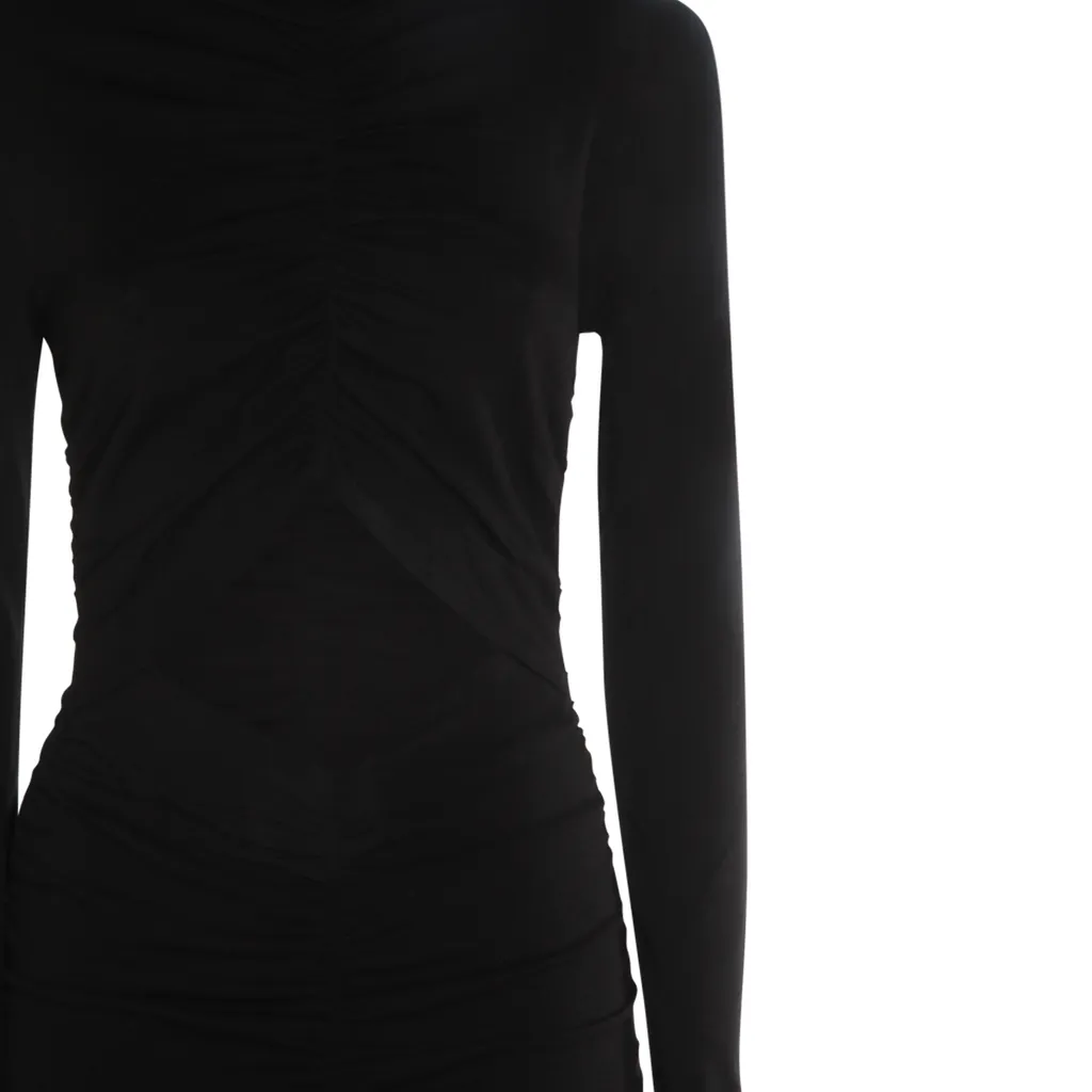 Thom Krom Cut-Out Long-Sleeved Dress