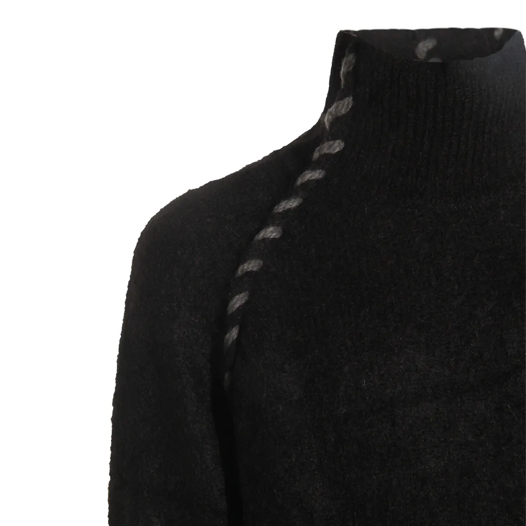 Thom Krom High Neck Long-Sleeved Jumper